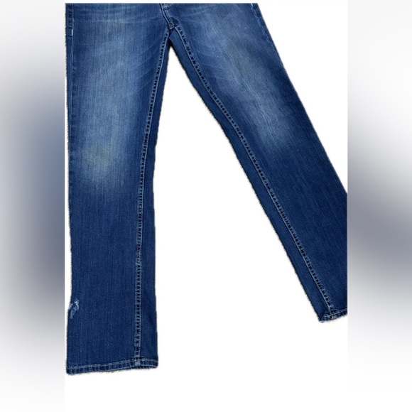 CALVIN KLEIN JEANS Women’s Denim Blue Jeans Straight Leg Mid Rise SIZE 30 X 32 - Picture 9 of 12